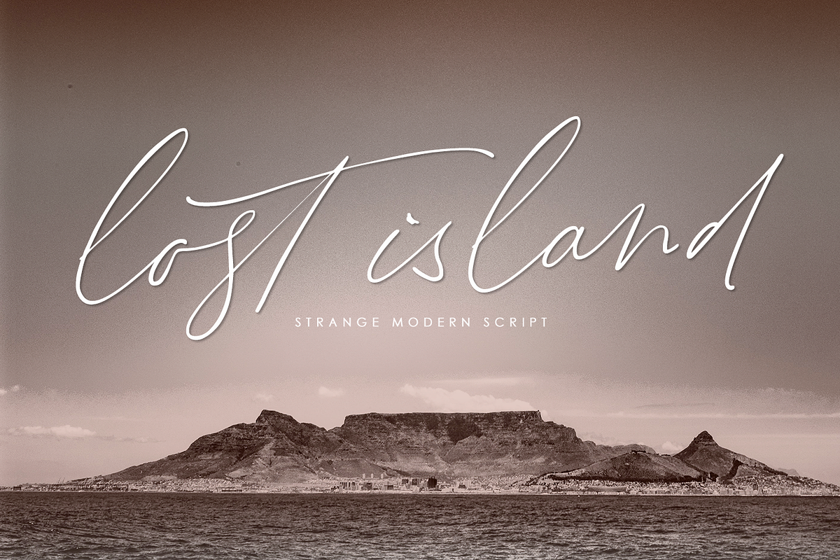 Strange Script, a Script Font by Quothron (Photo 7 of 9)
