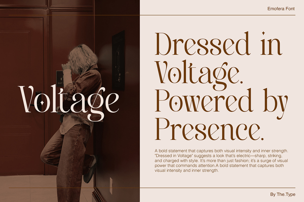 Emofera | Modern Serif Font, a Serif Font by The_Type (Photo 2 of 12)