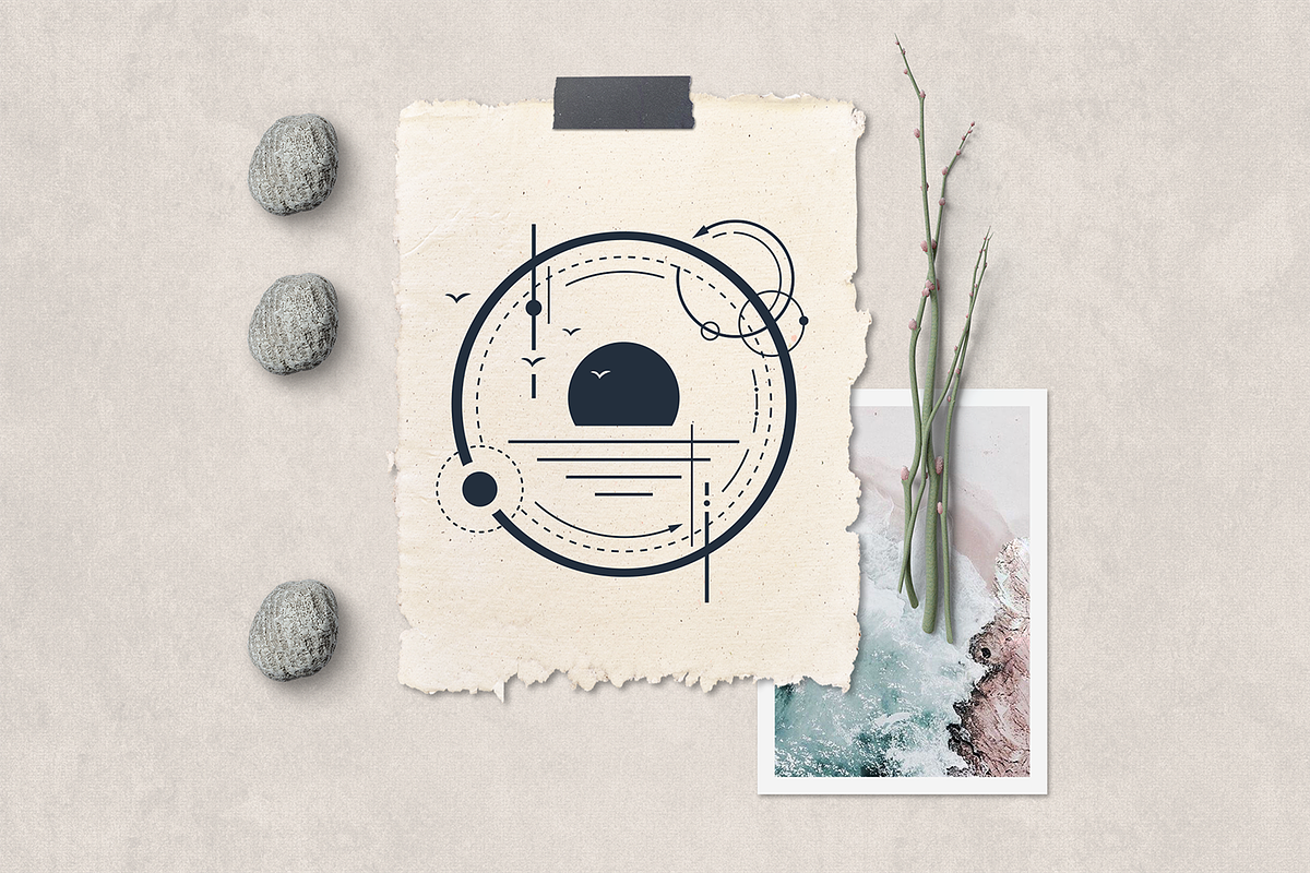 Totem. Mystical Font. Line Art Style, a Script Font by Cosmic Store (Photo 20 of 35)