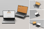 Laptop Mockup, a Product Mockup by MrLetters (Thumbnail 1 of 5)