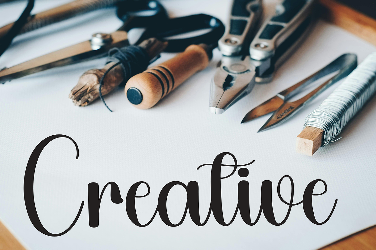 Rumble Claude, a Handwritten Font by FreshTypeINK (Photo 8 of 8)