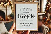 Snowfall Handwritten Script, a Handwritten Font by Every Tuesday (Thumbnail 2 of 12)