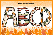 Fall & Autumn-PNG fonts, a Handwritten Font by It me digital art (Thumbnail 1 of 8)