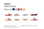 Sailing Ship. Fishing boat. Sailboat, an Illustration by AvaAva (Thumbnail 2 of 11)