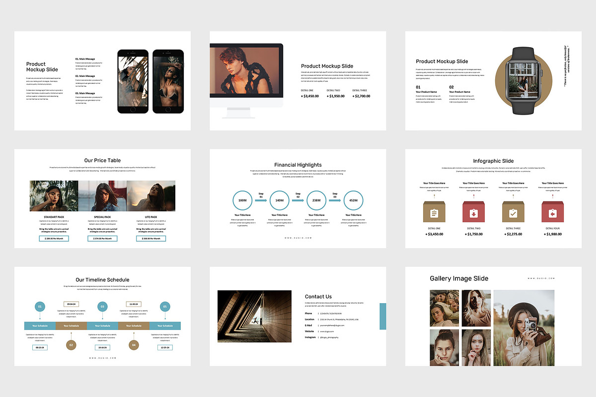 Dugio : Photo Business Powerpoint, a Presentation Template by Punkl Camp (Photo 4 of 9)