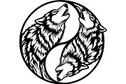 Wolf Silhouette Vector Bundle, an Animal Illustration by Designer_Momina (Thumbnail 7 of 21)