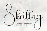 Skating, a Handwritten Font by InermediaSTUDIO (Thumbnail 1 of 7)