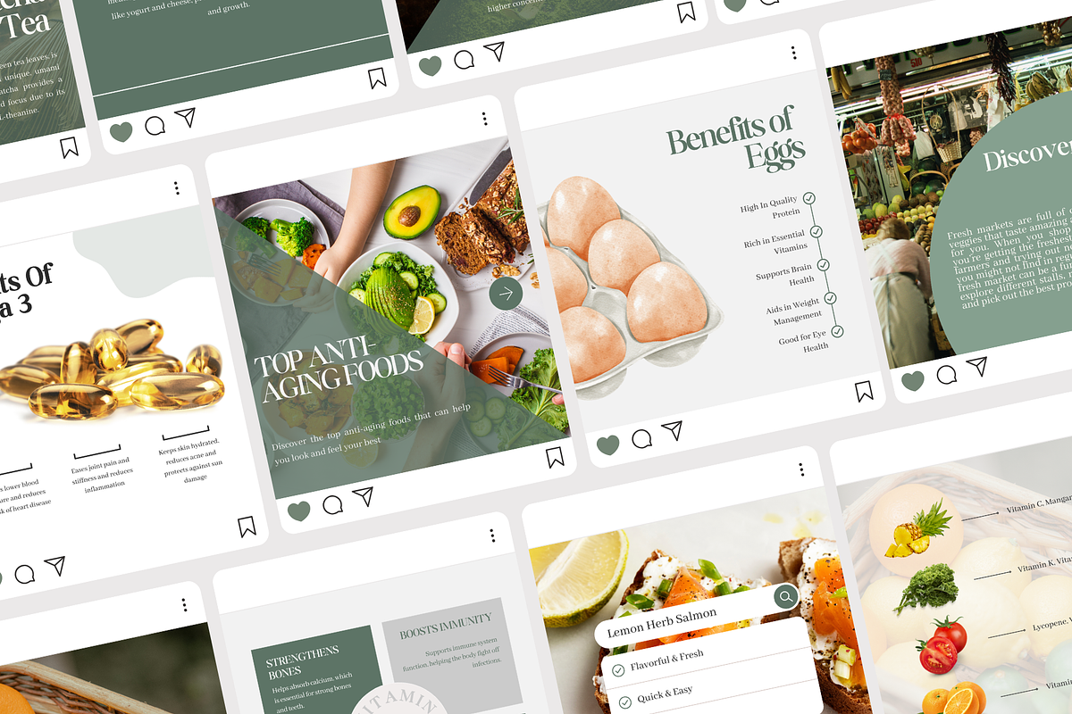 Health & Wellness Coach Template, a Social Media Template by Alloura Template Studio (Photo 7 of 8)