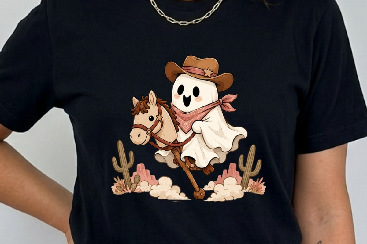 Western Gothic Cowboy Halloween, a Seasonal Illustration by Tanya Kart (Photo 5 of 10)