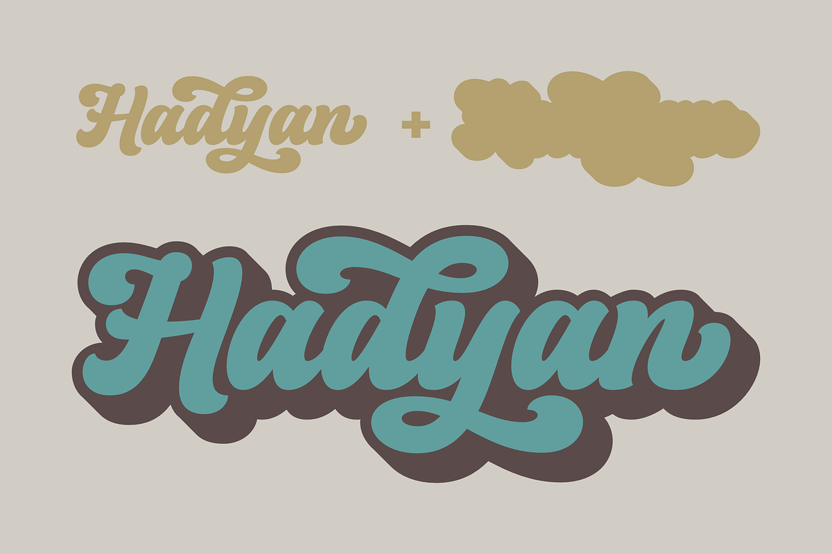 Hadyan, a Script Font by ahweproject (Photo 8 of 15)