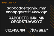 Pipe Font Bundle - Geometric Duo, a Slab Serif Font by Lateral Design (Thumbnail 5 of 18)