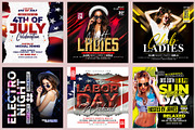 150 Night Club Flyer Bundle, a Flyer Template by AfzaalGraphics (Thumbnail 10 of 27)