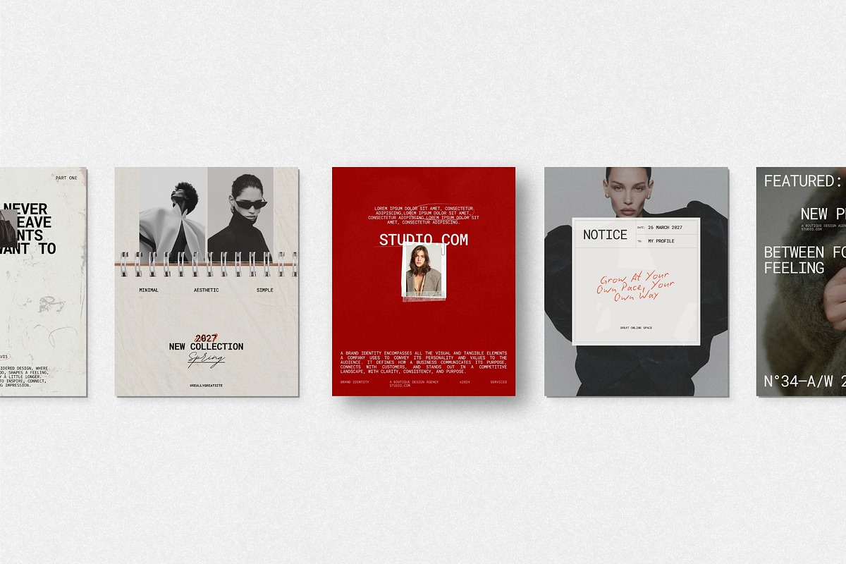 KYRO | Social Media Kit (II), a Social Media Template by Crafted Pixel (Photo 5 of 10)