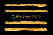 Gold brush strokes & background, a Texture Graphic by Margo Miller (Thumbnail 10 of 23)