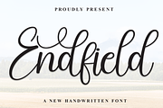 Endfield | Script Font, a Handwritten Font by Scratchones (Thumbnail 1 of 9)