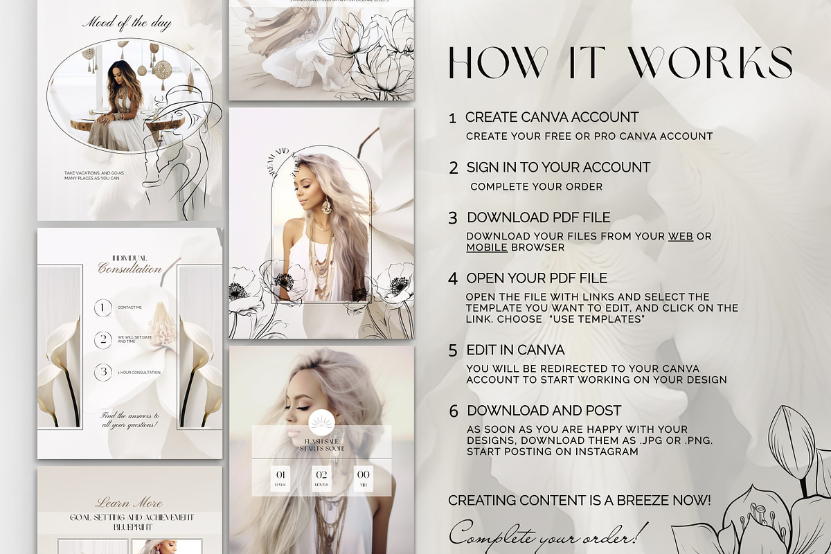 Instagram Post Template | Life Coach, a Social Media Template by Under My Cozy Roof (Photo 8 of 10)