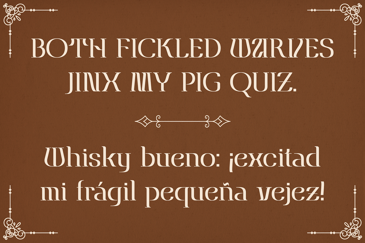 Wedusa, a Serif Font by Sign Studio (Photo 2 of 10)