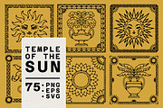 Temple Of The Sun /summer collection, an Object Illustration by heyXeni (Thumbnail 1 of 9)