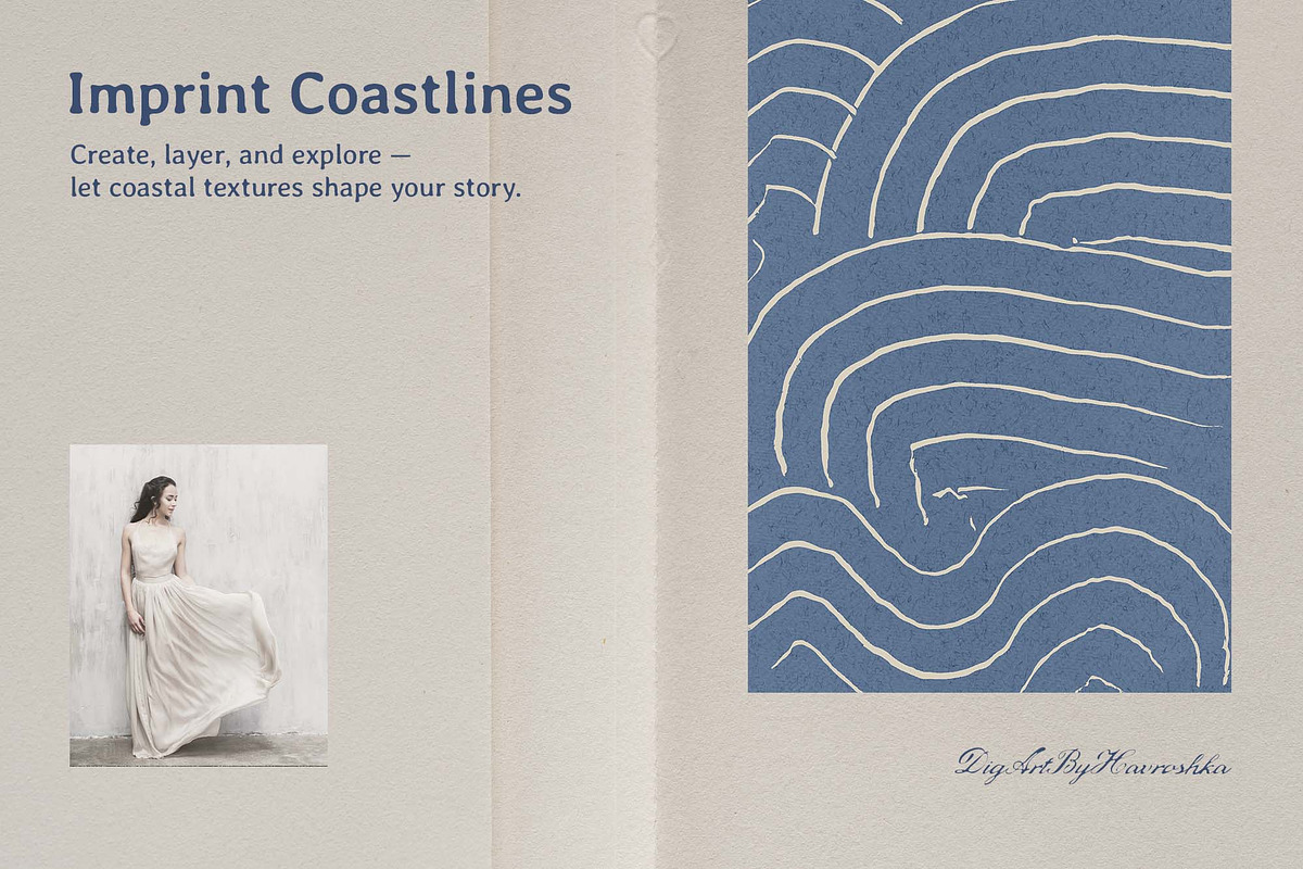 Imprint Coastlines Coastal Textures, a Texture Graphic by DigARTbyHavroshka (Photo 17 of 17)