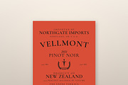 Vintage Wine Label Template, a Branding & Logo Template by DesignerCandies (Thumbnail 2 of 4)