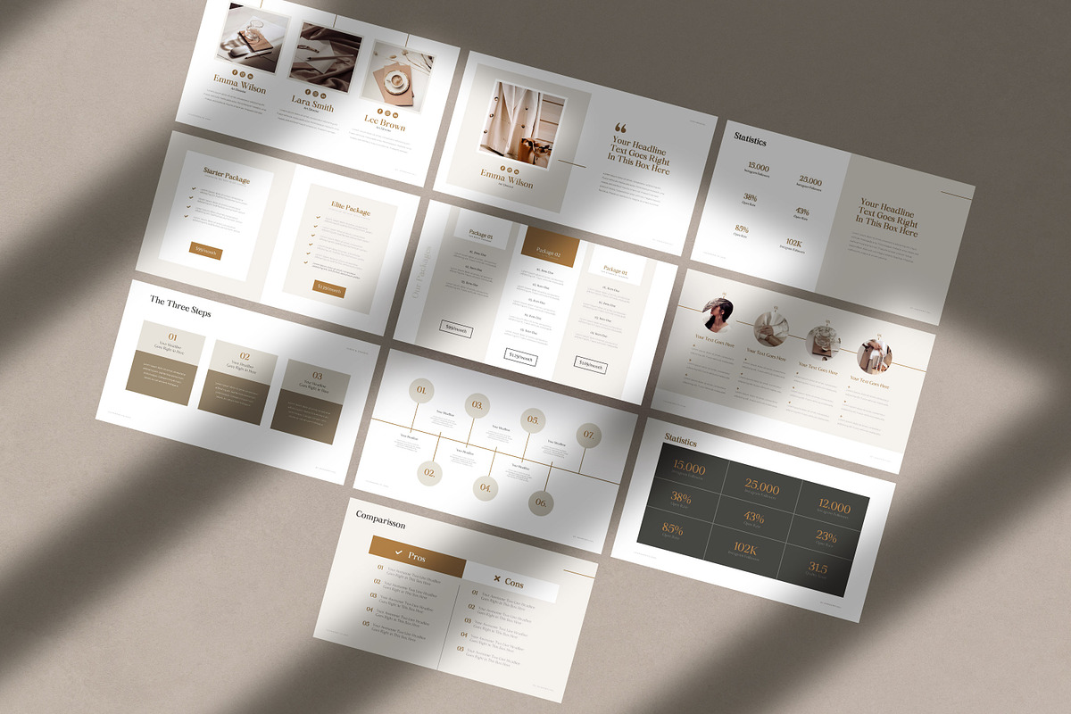 CANVA Slide Deck For eCourse/Webinar, a Marketing Template by AndrewPixel (Photo 10 of 13)