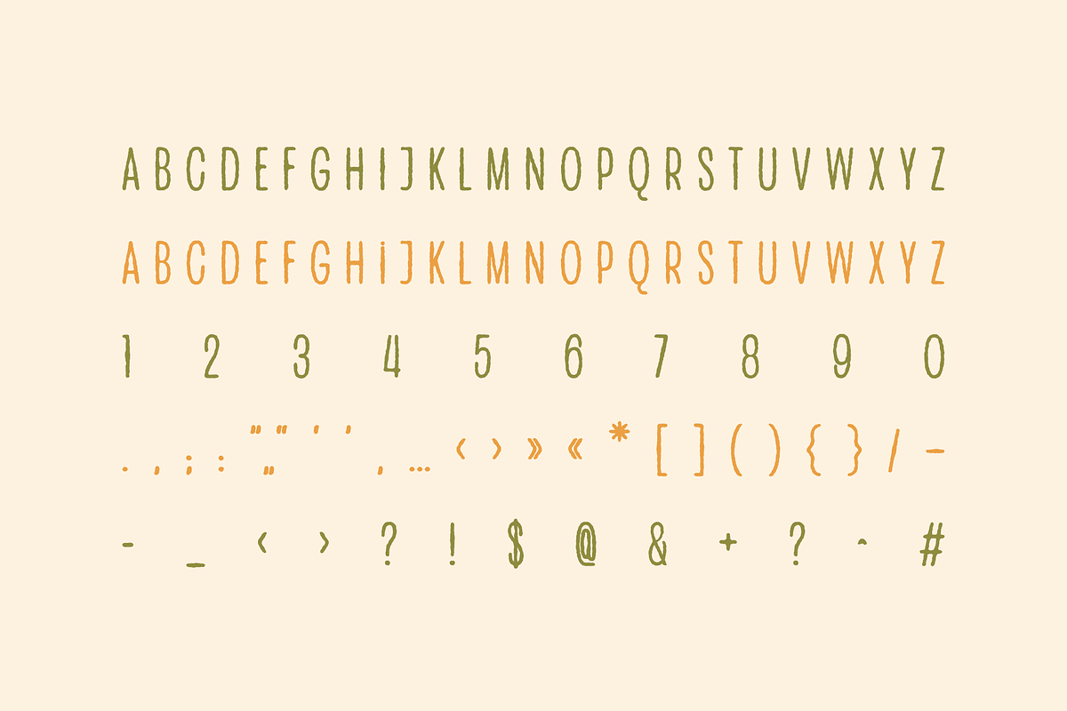 Monstrous Handwritten Typeface, a Handwritten Font by alpercakici (Photo 16 of 16)