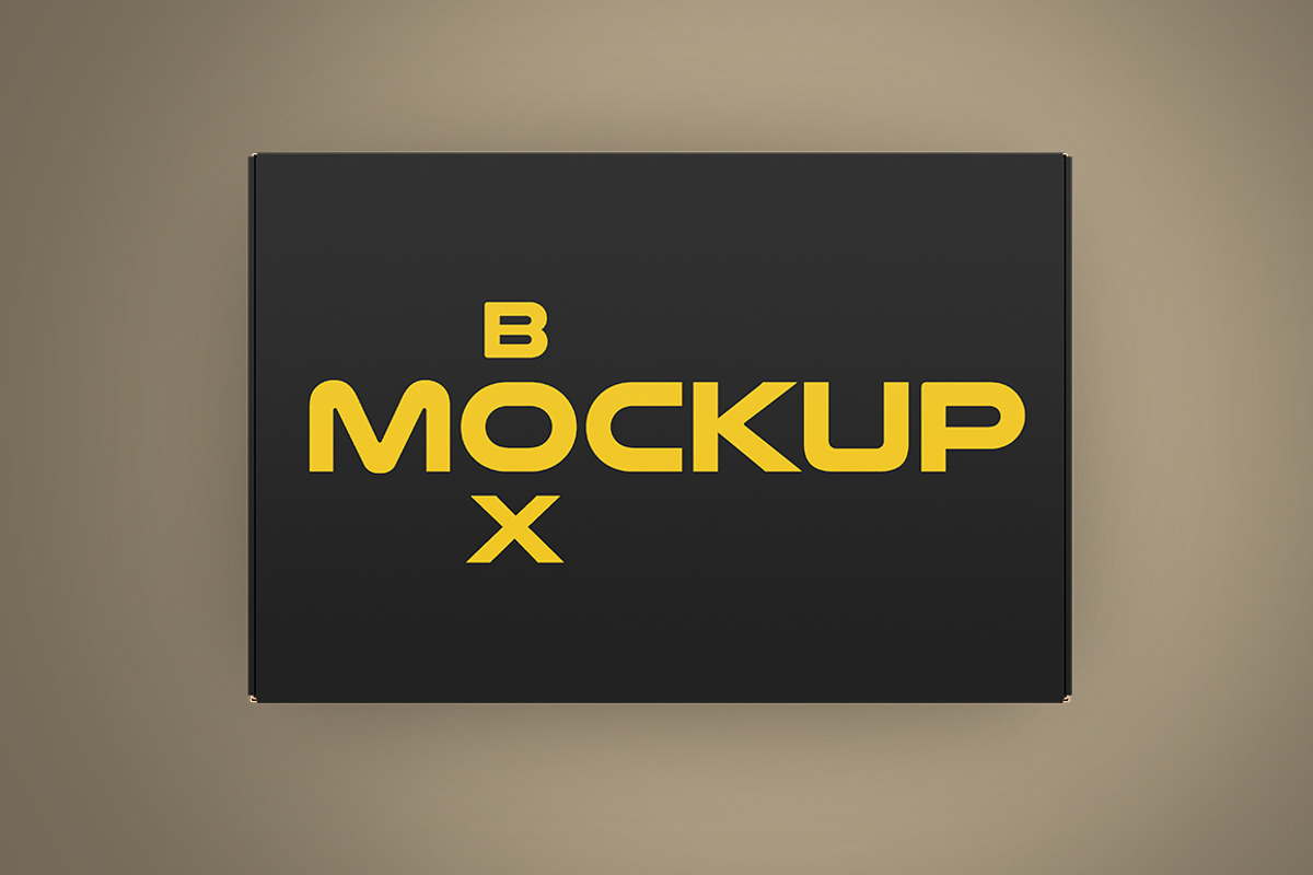 Box Mockup Set - 9x6x2 in, a Packaging Mockup by VadimPetrov (Photo 7 of 12)