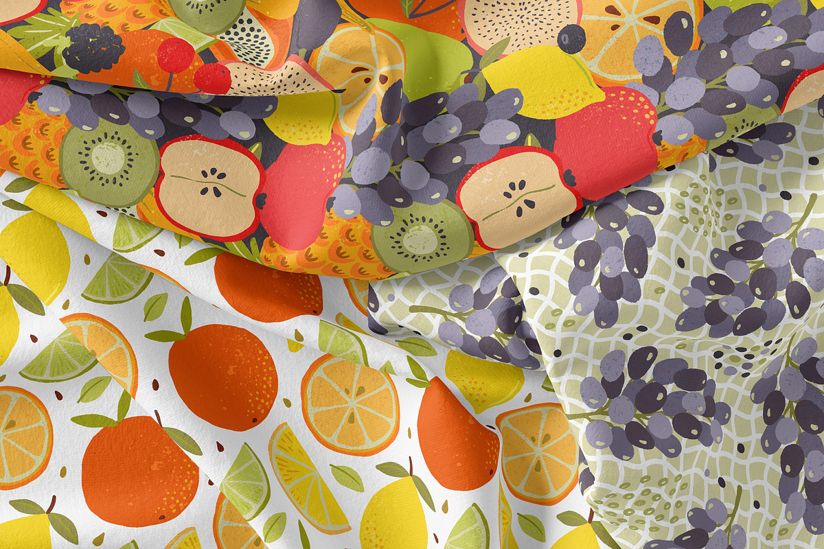 Fruits and Vegetables. Vector set, a Food Illustration by Molly art (Photo 12 of 13)