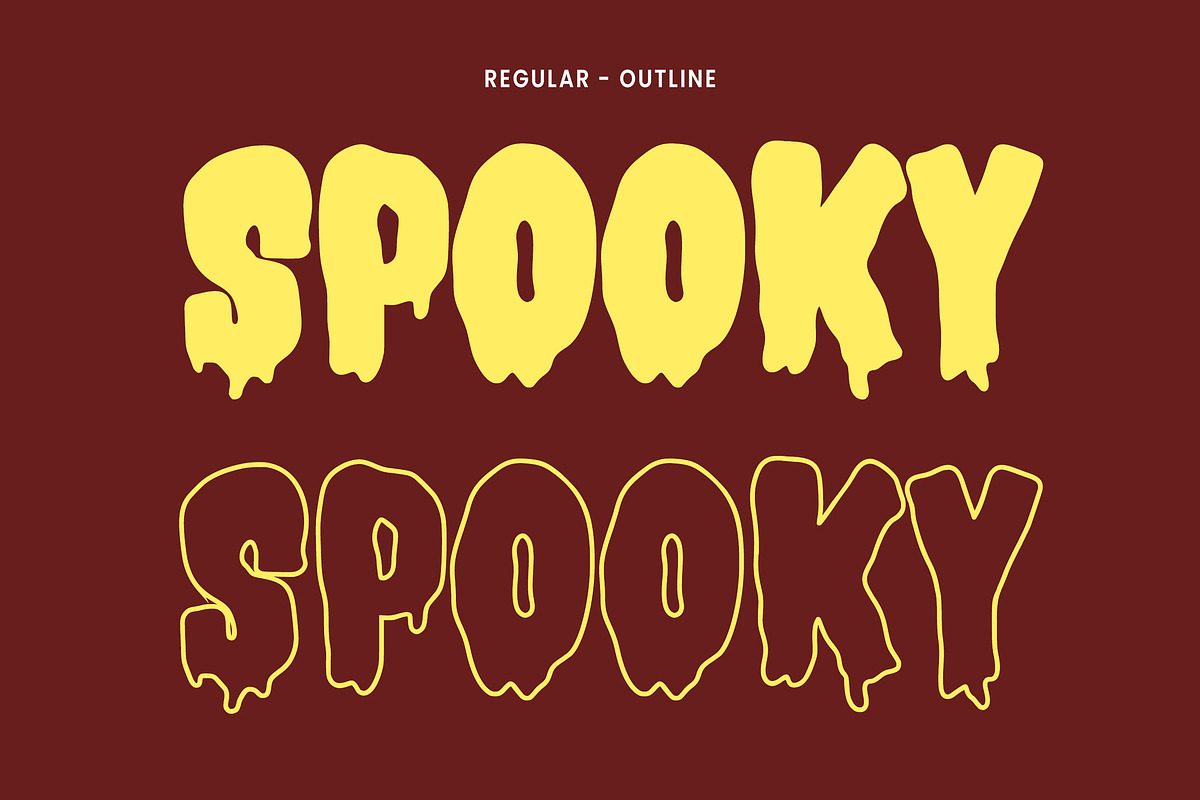 Haunted Mansion - Halloween Font, a Font by Arendxstudio (Photo 2 of 8)