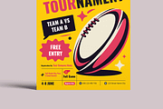 Rugby Tournament Poster, a Flyer Template by MightyDesign (Thumbnail 5 of 8)