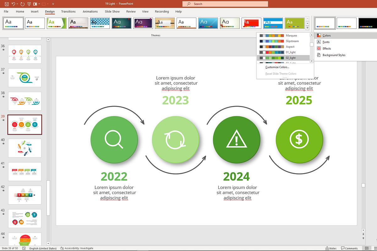 Milestone Timeline Template, a Presentation Template by Infographics project (Photo 3 of 13)