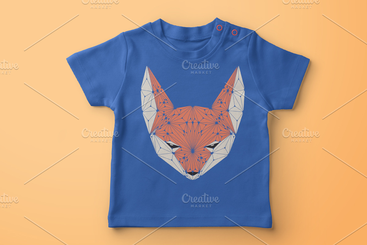 Fox head illustration., an Illustration by DeShoff Art