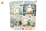 Preppy Oncology Nurse Halloween Png, an Object Graphic by Daisy Design (Thumbnail 1 of 3)