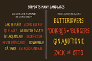 Lando, a Sans Serif Font by illunatic (Thumbnail 3 of 10)