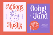 Kavital Mindset Groovy Serif, a Serif Font by timelesstype.co (Thumbnail 8 of 20)
