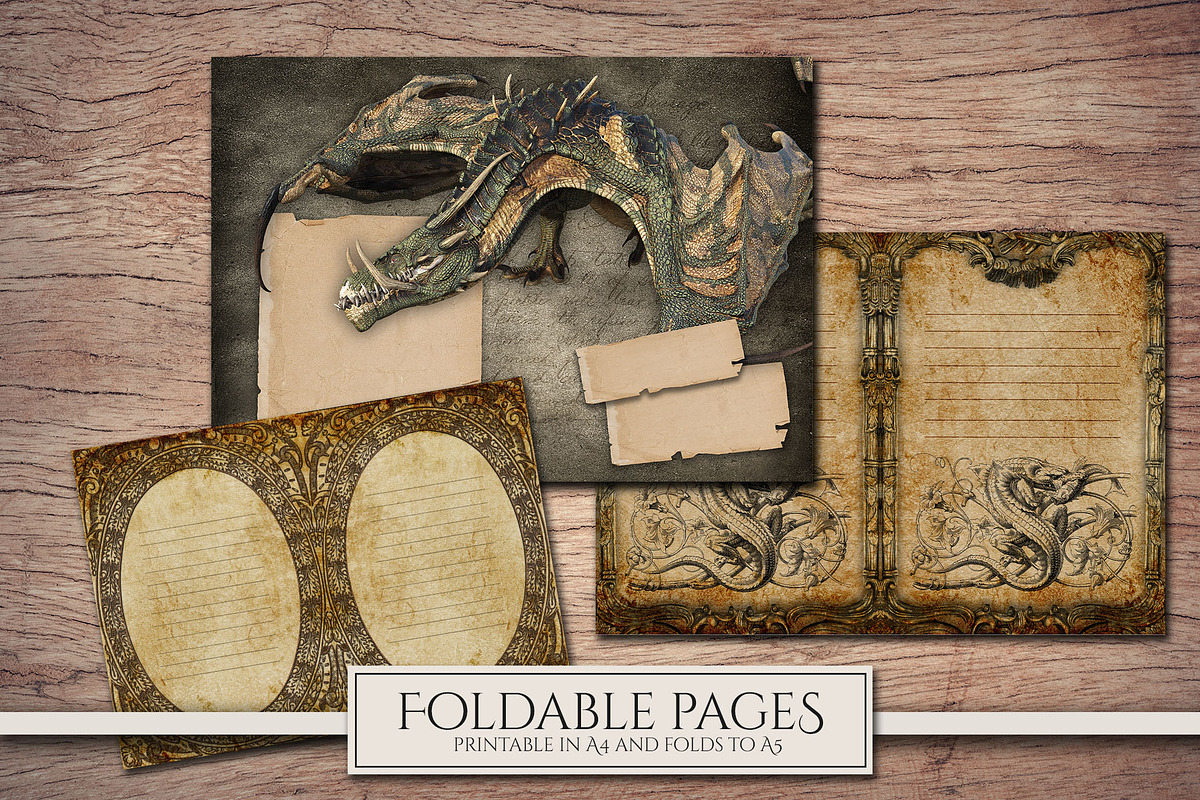 Dragon Scrapbooking Kit, an Illustration by Secret Helper (Photo 5 of 7)