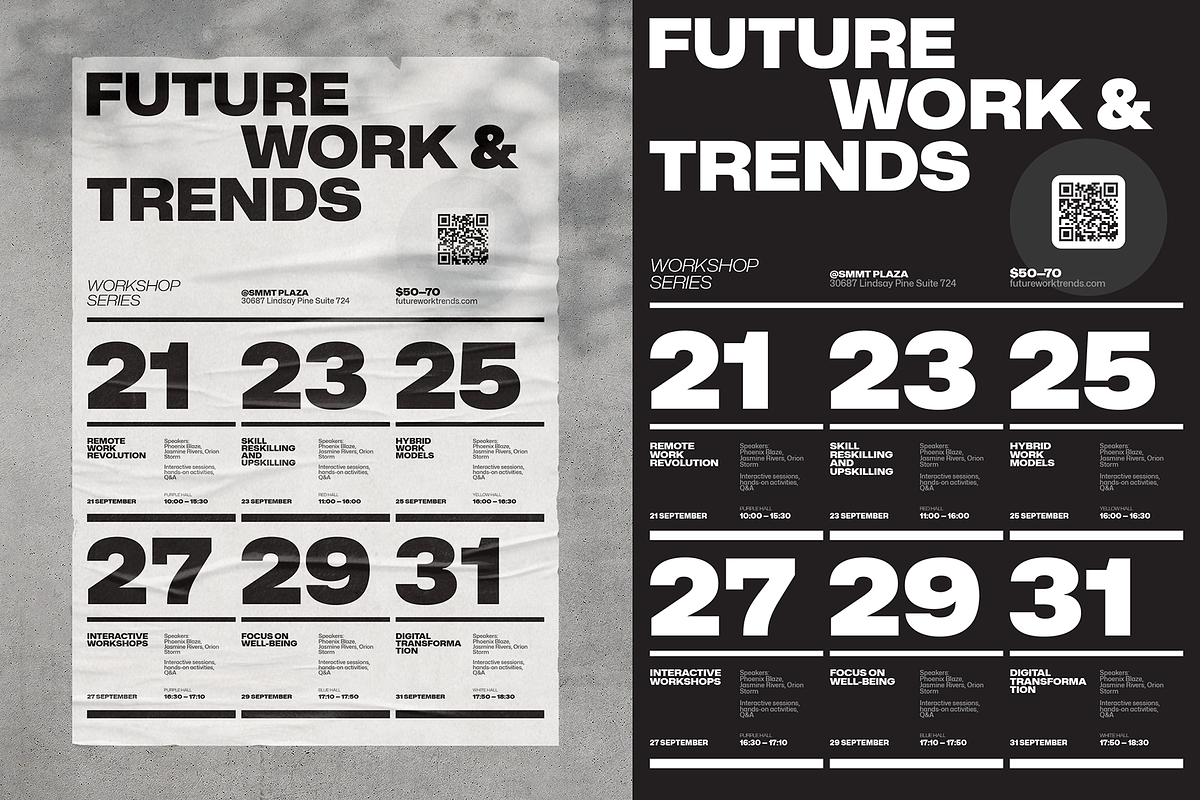 Workshop Event Program Poster, a Flyer Template by EDT.Graphics (Photo 1 of 4)