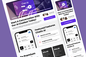 ChatChatic - AI Chatbot Landing Page