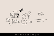 EASTER BUNDLE / vector illustration, a Decorative Illustration by KruthDesign (Thumbnail 4 of 6)