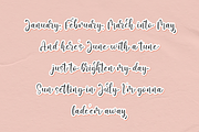 Junlyne | Handwritten Font, a Script Font by Forberas Club (Thumbnail 2 of 8)
