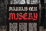 CS Nemesis – Black Metal Font, a Blackletter Font by Craft Supply Co. (Thumbnail 2 of 8)