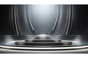 presentation gray podium background, a Business Photo by pikepicture