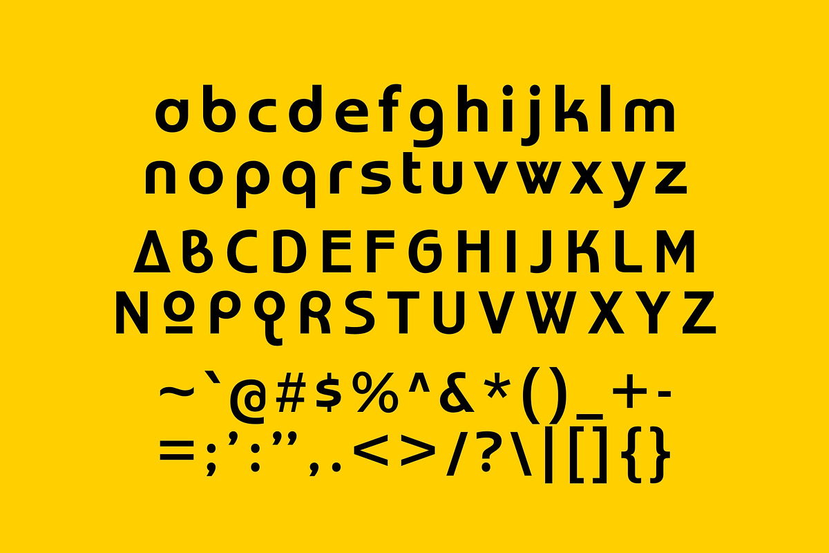Astro Signal - Geometrical Sans, a Sans Serif Font by HipFonts (Photo 2 of 10)