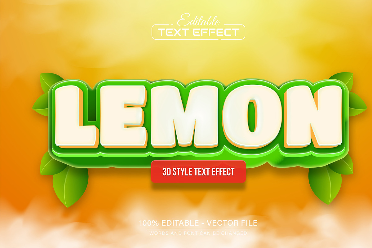 3D Text Effects Collection Vol 32, a Graphic by Aglonemadesign (Photo 13 of 17)