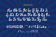 Lightning - A Bold Retro Font, a Script Font by Graphiqa Studio (Thumbnail 9 of 11)