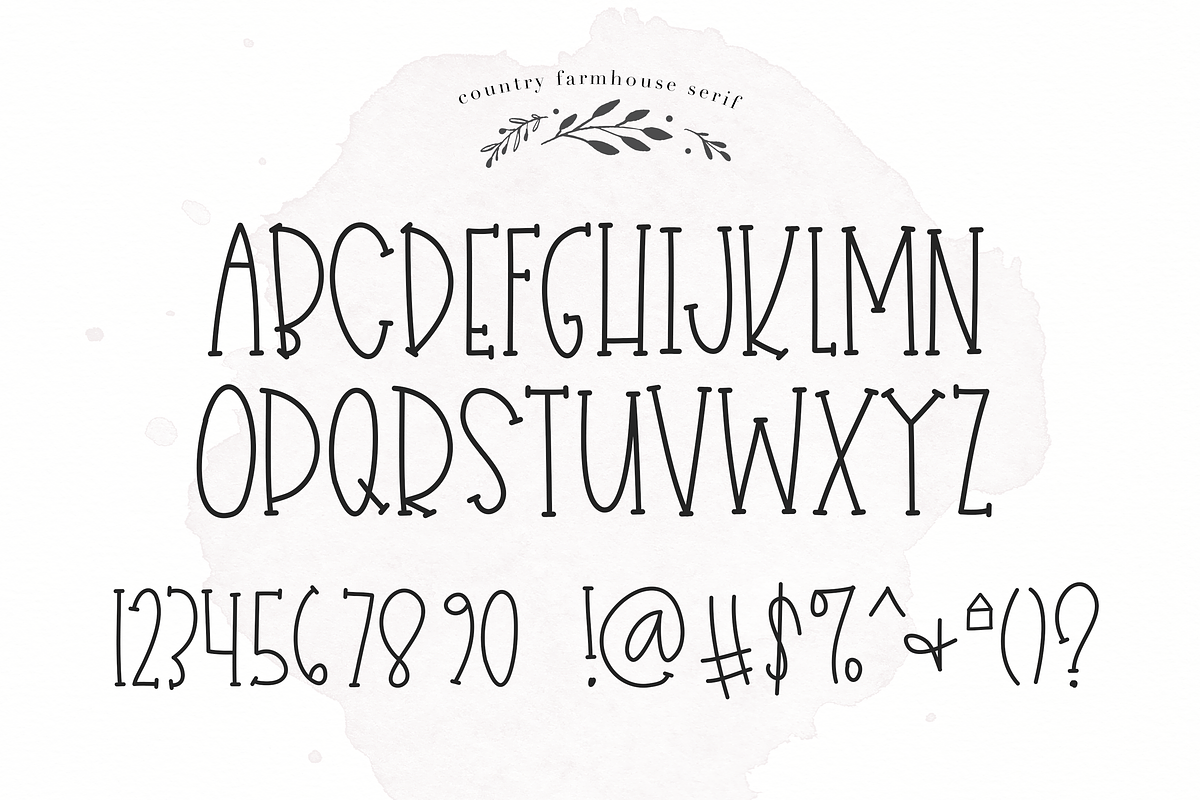 Country Farmhouse - Script Duo Font, a Script Font by KA Designs