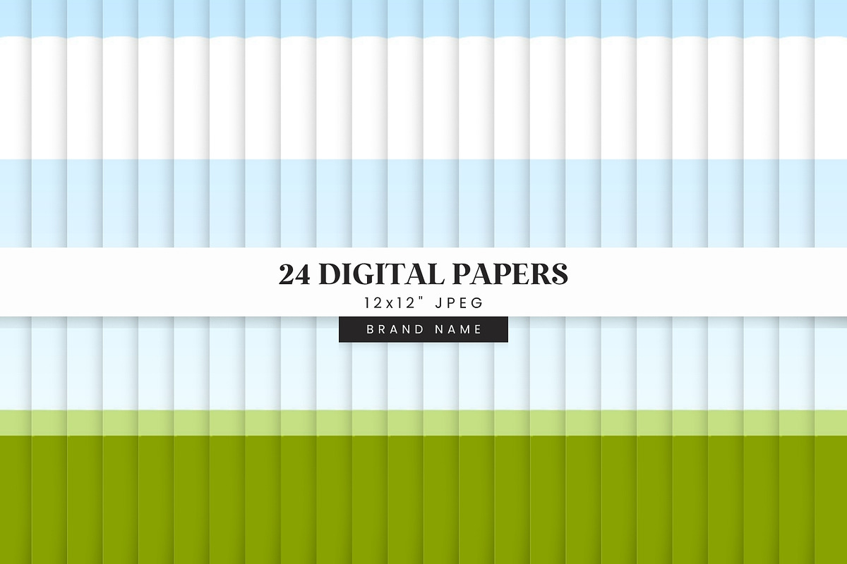Canva Cover for 24 Digital Papers, a Presentation Template by illuztrate (Photo 3 of 8)
