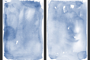 Navy Ombre Watercolor Backgrounds