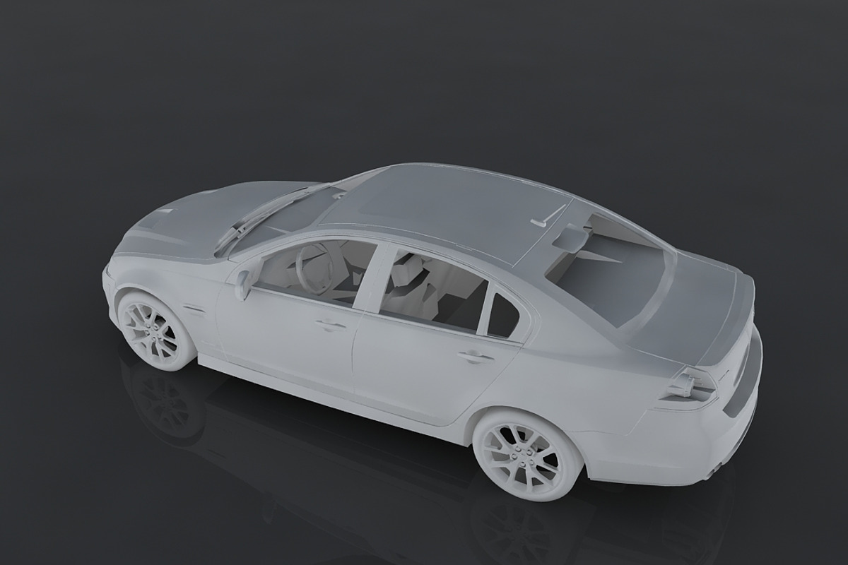 2009 Pontiac G8 GXP, a Cars & Vehicle 3D Model by valtriiu (Photo 8 of 12)