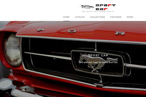 Sport Car - Shopify Theme